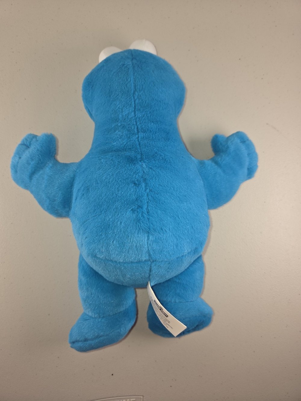 Sesame Street Blue Cookie Monster Plush with Cookie Accessory 14 Inches - Picture 3 of 8
